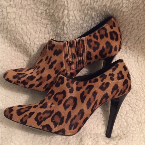 Ralph Lauren Shoes - Ralph Lauren Leopard Print Booties Size 7 1/2